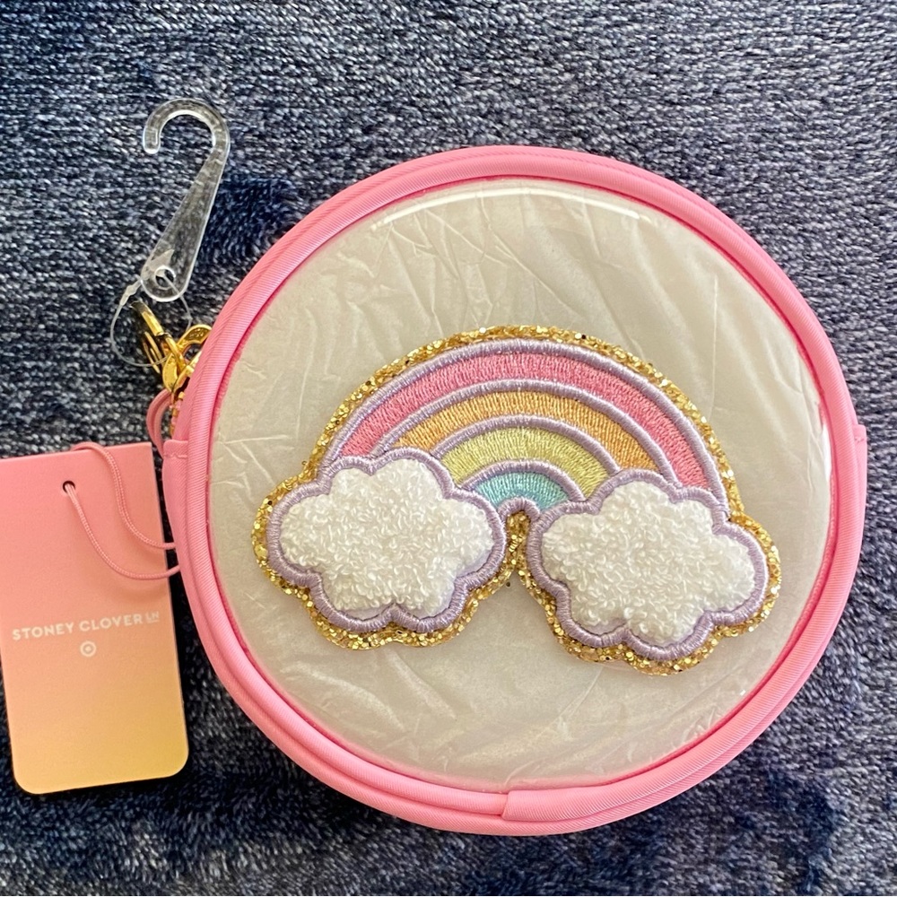 Stony Clover by Target Rainbow and Palm Tree pouch